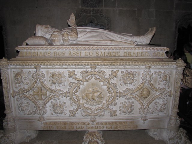 Vasco de Gama's Tomb at Lison, Portugal