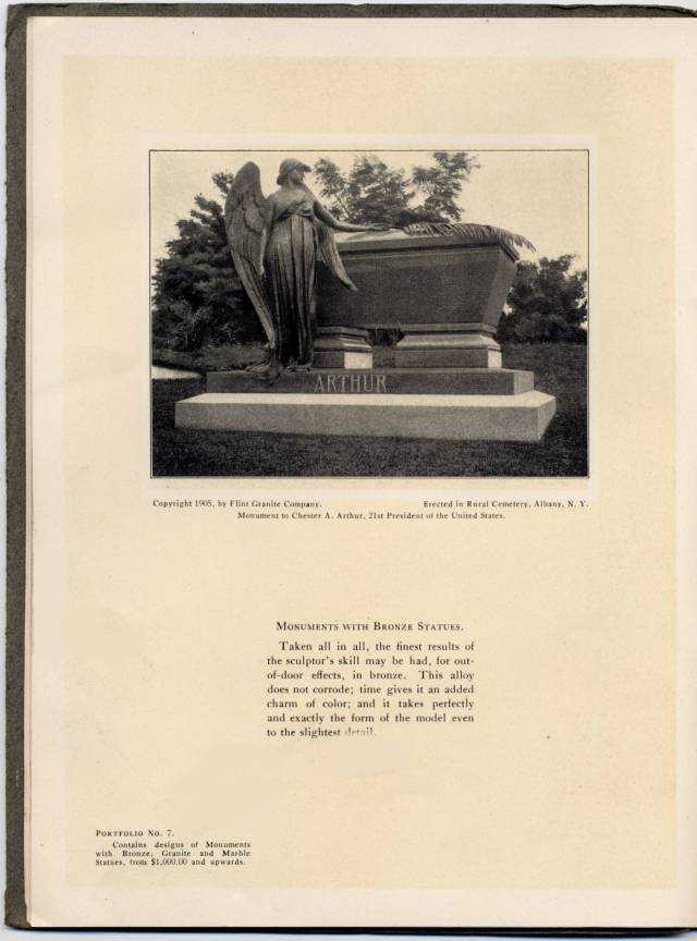 From the Flint Granite Company which can be found in its entirety on the Quarries and Beyond Website